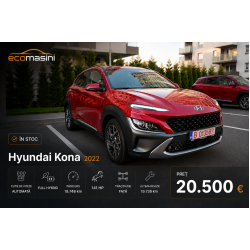 Hyundai Kona Full Hybrid – 2022 – 19.000 km Hyundai Kona Full Hybrid – 2022 – 19.000 km