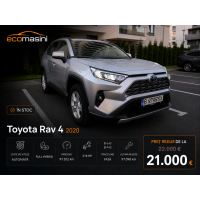 Toyota Rav 4 Full Hybrid – 2020 – 97.000 km Toyota Rav 4 Full Hybrid – 2020 – 97.000 km