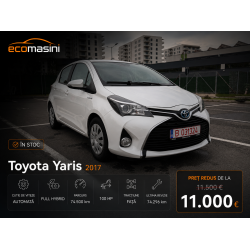 Toyota Yaris Full Hybrid 2017-74.000 km