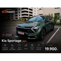 Kia Sportage Diesel Mild/Hybrid – 2023 – 123.000 km Kia Sportage Diesel Mild/Hybrid – 2023 – 123.000 km